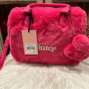 Juicy Couture Pink Fur Purse.